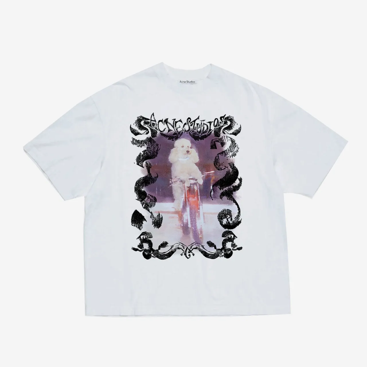 Acne Studios T G Breathable White Black Size XS S M L (54)